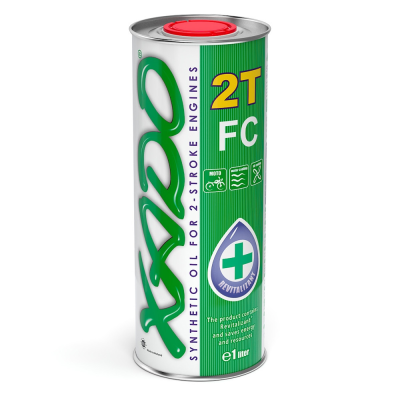 Олія для двотактного двигуна XADO Atomic Oil 2T FC, 1 л