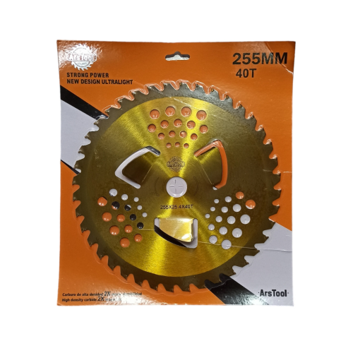 Диск для бензокоси ArsTool 255/25,4/40T