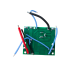 BMS Контролер Makita (Плата захисту) Li-Ion 5S 18...21 30A